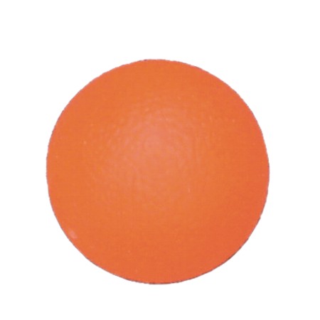 Мяч для тренеровки кисти  мягкий оранжевый L 0350 S  фото 1