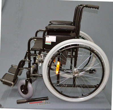 Коляска инвалидная Ergofors с ручным приводом Е 0812 (Эргофорс) фото 3