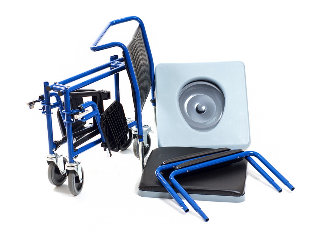Кресло-коляска с санитарным оснащением TU 34 фото 6