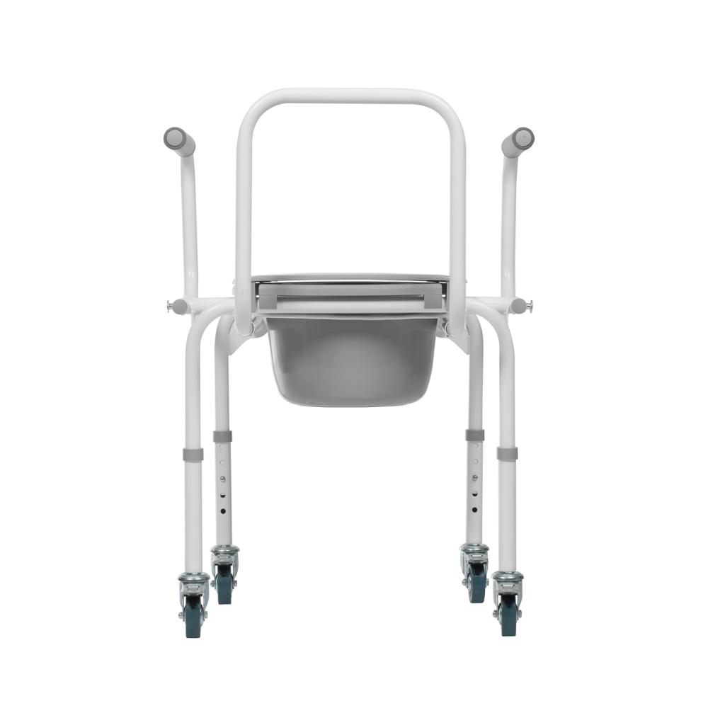 Кресло-туалет (инвалидное) TU 80 с колесами фото 3