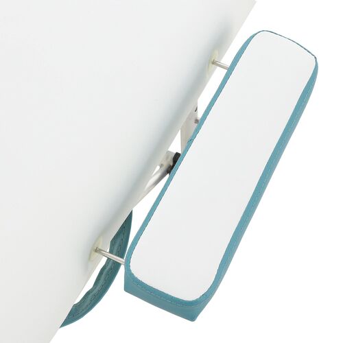 Массажный стол складной Med-mos JFAL01A 3-х секционный, алюминиевая рама, двуцветный, ложе 185х70 фото 32