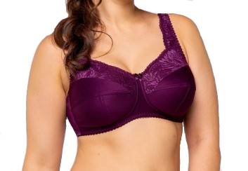 Бюстгальтер после мастэктомии Темный виноград 75В ЛФ0918 2605 фото 1
