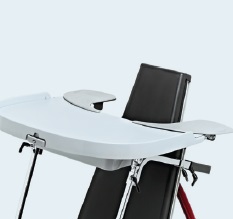 Пластиковый стол с лотком для вертикализатора Карибу фото 1