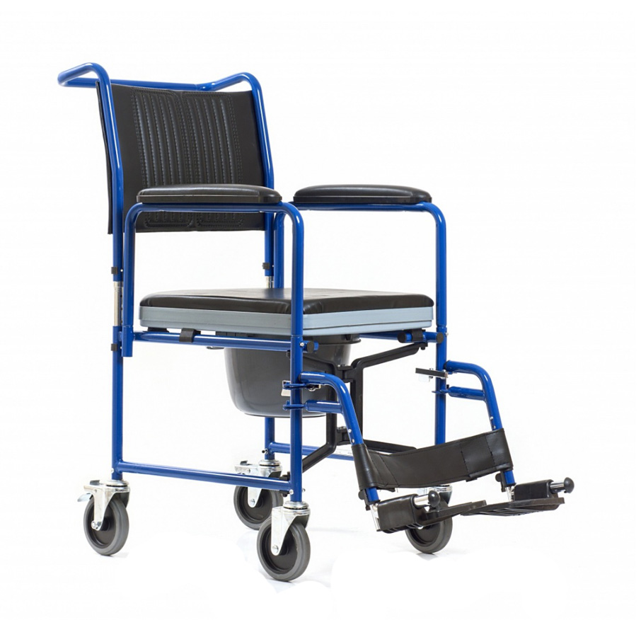 Кресло-коляска с санитарным оснащением TU 34 фото 1