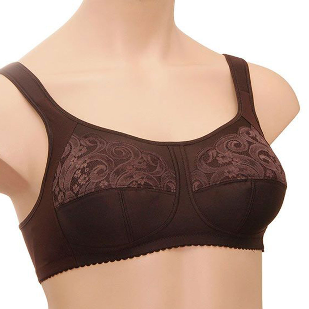 Бюстгальтер после мастэктомии Шоколадно-коричневый ЛФ0793 111 фото 1