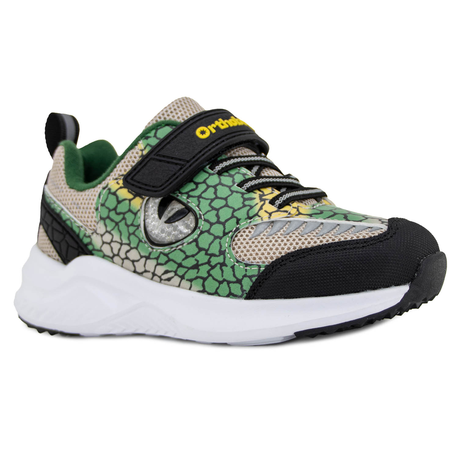 Детские ортопедические кроссовки Orthoboom 33223-23 зеленый кайман фото 1